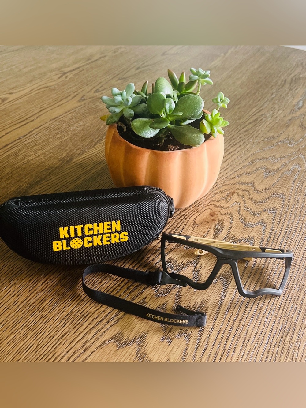 Pickleball Kitchen Blockers (Black and Tan)